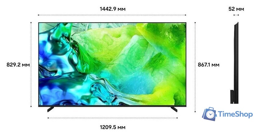 MiniLED телевизор Samsung Neo QLED QN80H 4K QE65QN80HAUXPY - Изображение №2 — Интернет-магазин Time-Shop