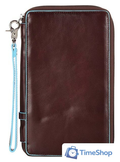 Кошелек Piquadro Blue square PP3246B2/MO - Изображение №1 — Интернет-магазин Time-Shop