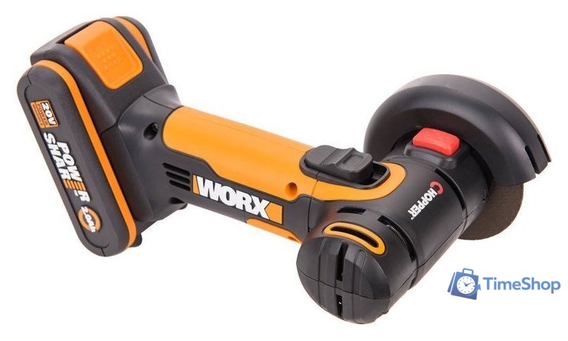 Угловая шлифмашина Worx WX801.9 (без АКБ) - Изображение №6 — Интернет-магазин Time-Shop