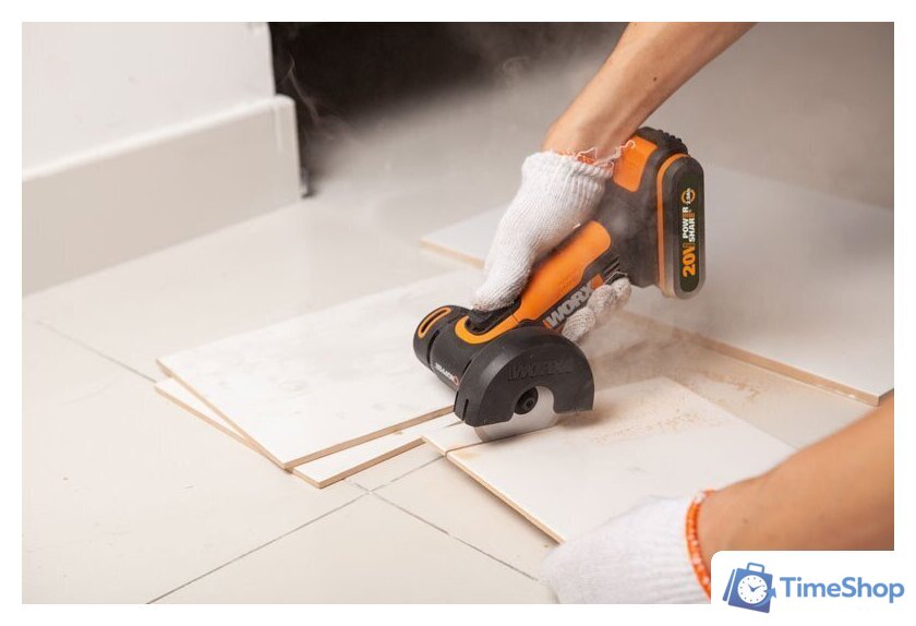 Угловая шлифмашина Worx WX801.9 (без АКБ) - Изображение №12 — Интернет-магазин Time-Shop