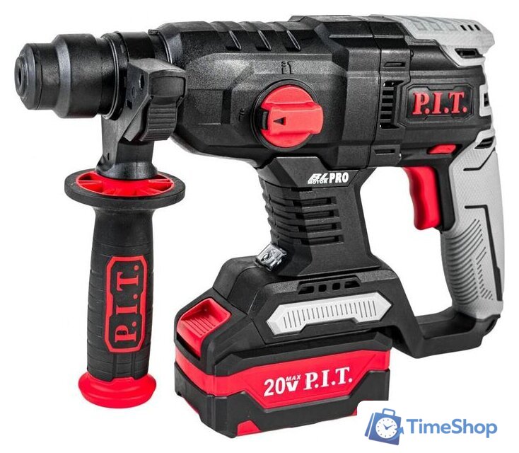 Перфоратор P.I.T. PBH20H-22A/1 (с 1-им АКБ, кейс) - Изображение №2 — Интернет-магазин Time-Shop