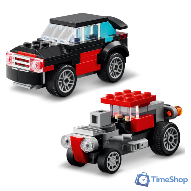 Конструктор LEGO Creator 31146 Грузовик-платформа с вертолетом 3в1 - Изображение №8 — Интернет-магазин Time-Shop