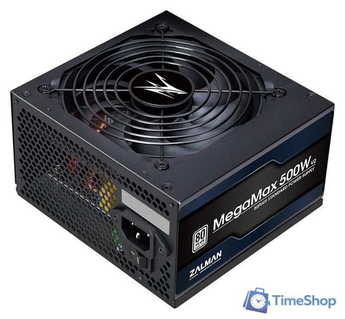 Блок питания Zalman MegaMax TXII 500W ZM500-TXIIv2 - Изображение №1 — Интернет-магазин Time-Shop