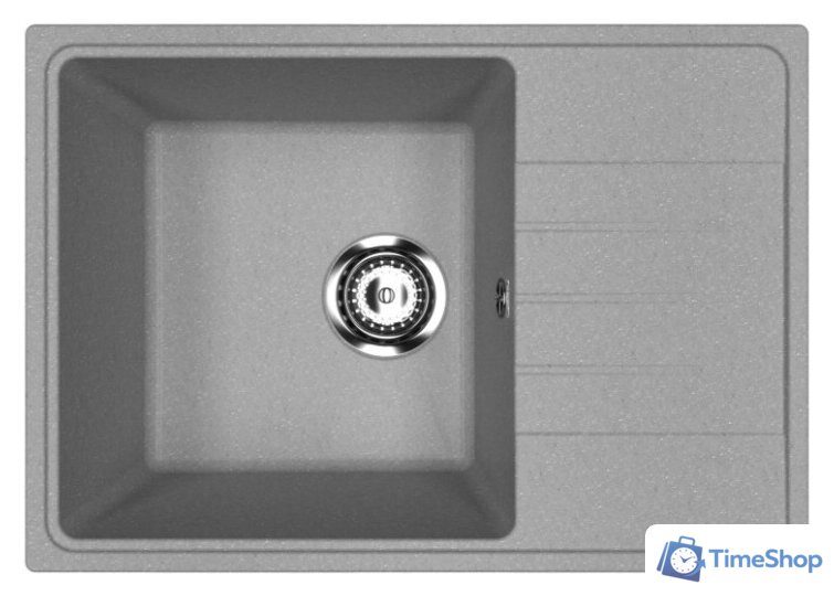 Кухонная мойка Practik PR-M 600-003 (светло-серый) - Изображение №1 — Интернет-магазин Time-Shop