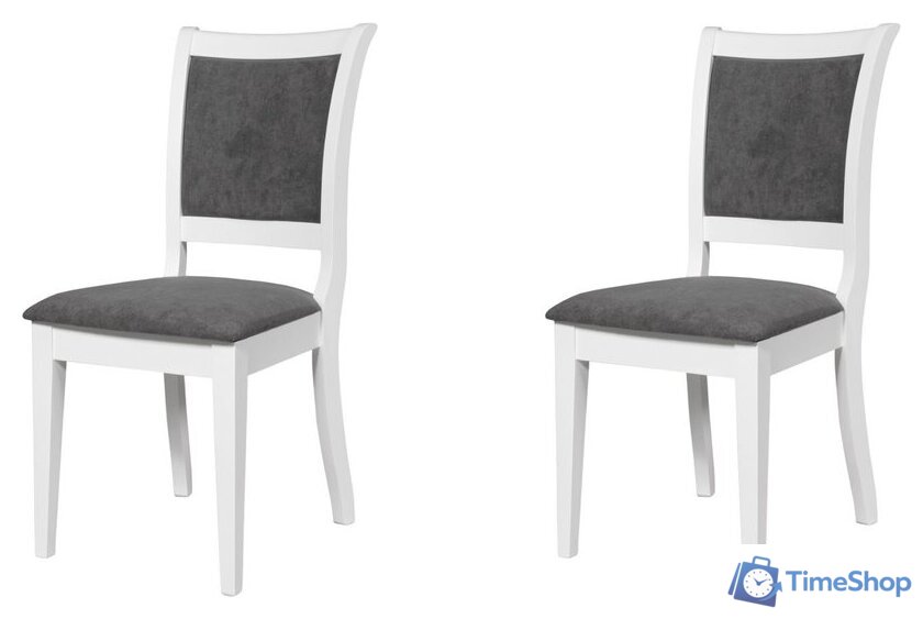 Стул Мебель-класс Гармония (2 шт, Verona Premium 66/белый) - Изображение №1 — Интернет-магазин Time-Shop