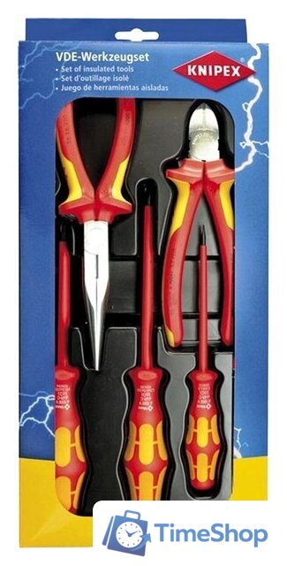 Набор отверток Knipex 002013 (5 предметов) - Изображение №1 — Интернет-магазин Time-Shop