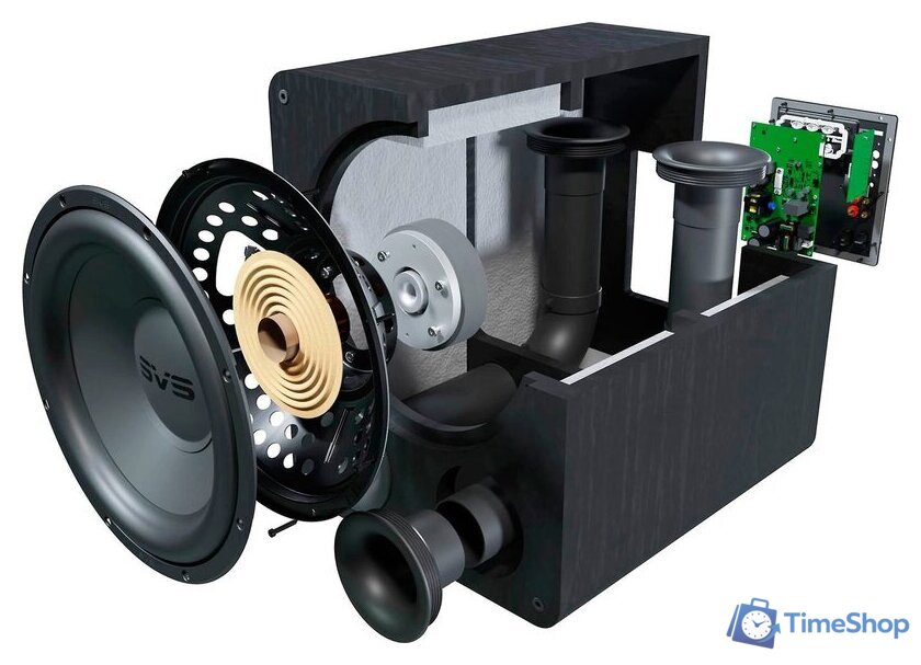 Проводной сабвуфер SVS PB-1000 Pro (черный ясень) - Изображение №4 — Интернет-магазин Time-Shop