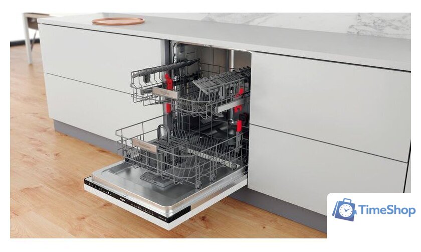 Встраиваемая посудомоечная машина Whirlpool WIO 3T133 PE 6.5 - Изображение №2 — Интернет-магазин Time-Shop