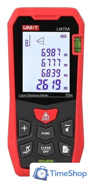 Лазерный дальномер UNI-T LM70A - Изображение №1 — Интернет-магазин Time-Shop