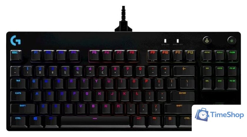 Клавиатура Logitech G Pro X GX Clicky 920-009392 (нет кириллицы) - Изображение №1 — Интернет-магазин Time-Shop