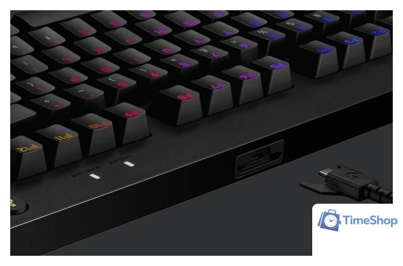 Клавиатура Logitech G Pro X GX Clicky 920-009392 (нет кириллицы) - Изображение №6 — Интернет-магазин Time-Shop