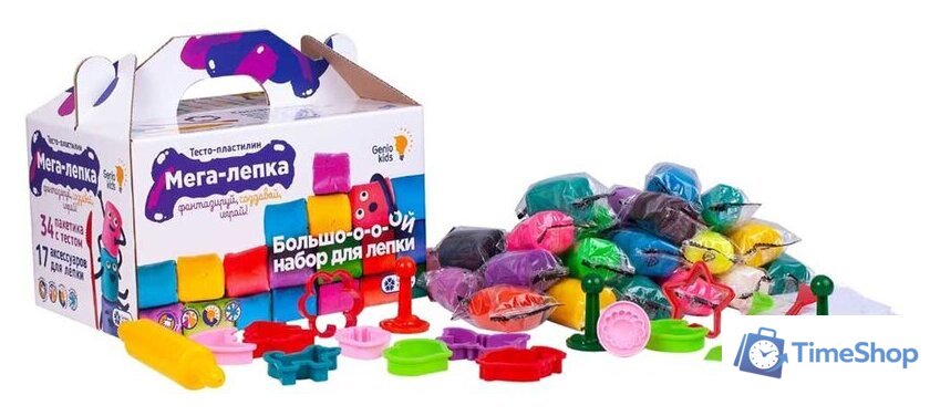 Набор для лепки Genio Kids Мега лепка TA1084 - Изображение №1 — Интернет-магазин Time-Shop