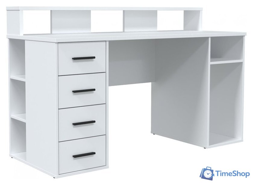 Стол Интерлиния Skill-08 (белый/белый) - Изображение №1 — Интернет-магазин Time-Shop