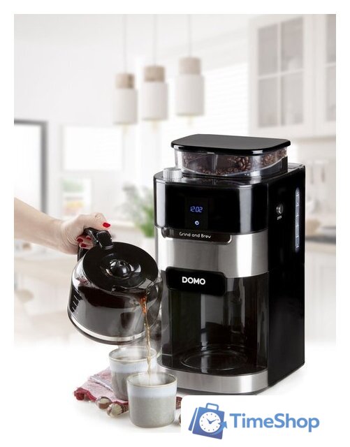 Капельная кофеварка Domo DO721K - Изображение №4 — Интернет-магазин Time-Shop