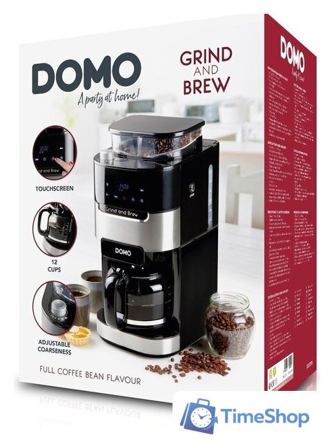 Капельная кофеварка Domo DO721K - Изображение №3 — Интернет-магазин Time-Shop