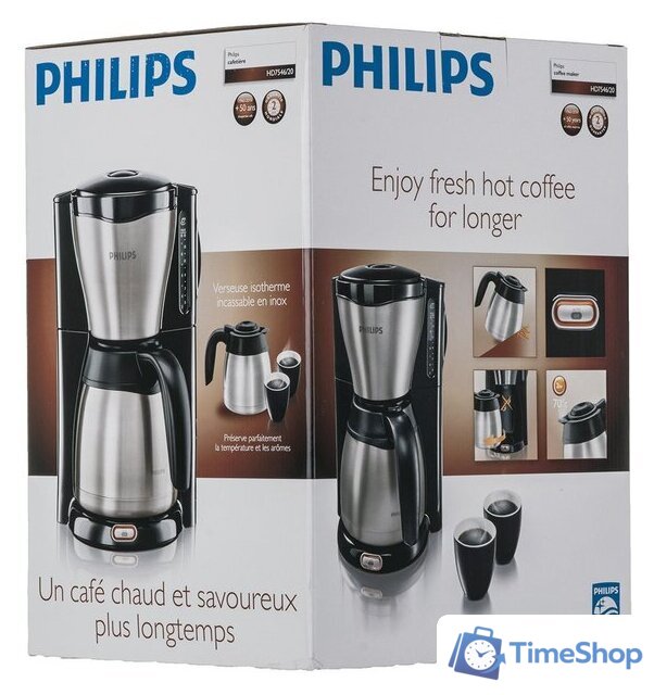 Капельная кофеварка Philips HD7546/20 - Изображение №12 — Интернет-магазин Time-Shop