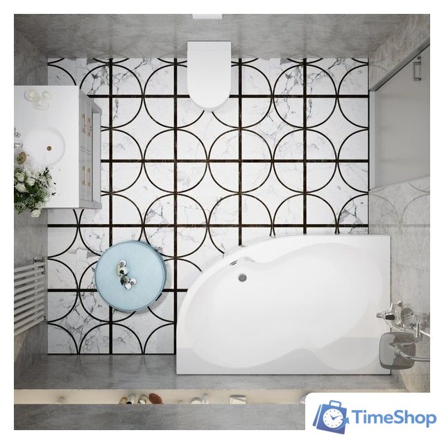 Ванна Triton Мари 170х110L (с каркасом, сифоном, экраном) - Изображение №6 — Интернет-магазин Time-Shop