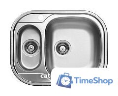 Кухонная мойка Ukinox Галант GAP620.480 15GT8K 1R - Изображение №1 — Интернет-магазин Time-Shop