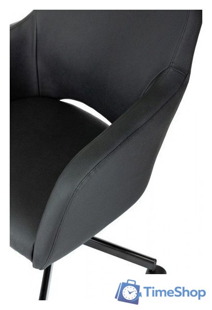 Офисное кресло Бюрократ CH-380M (черный экокожа) - Изображение №6 — Интернет-магазин Time-Shop