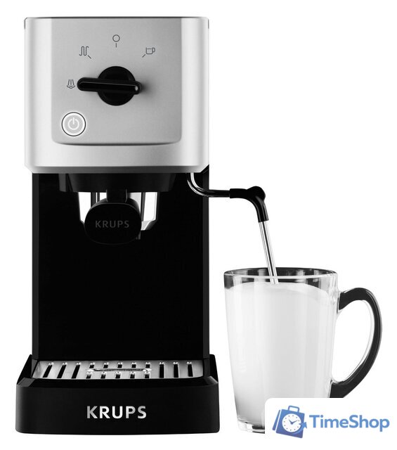 Рожковая кофеварка Krups Calvi (XP3440) - Изображение №2 — Интернет-магазин Time-Shop