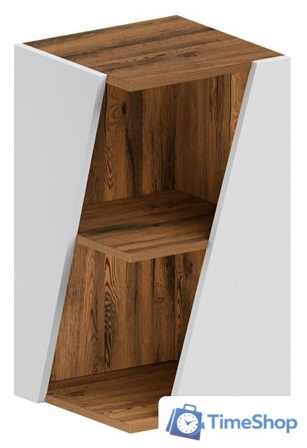  ЗОВ Шкаф Кито 40 CK40LAMWMR (правый, аттик/белый матовый) - Изображение №1 — Интернет-магазин Time-Shop