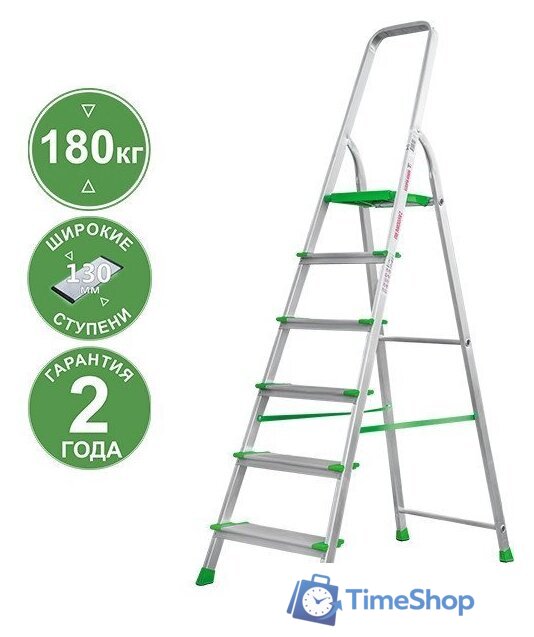 Лестница-стремянка Новая высота NV 2117 2117106 - Изображение №1 — Интернет-магазин Time-Shop