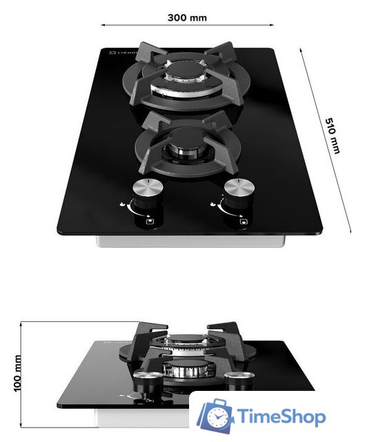Варочная панель Libhof IS-302 (черный) - Изображение №7 — Интернет-магазин Time-Shop