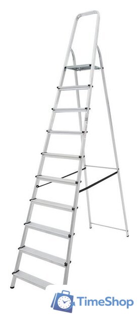 Лестница-стремянка Новая высота NV 111 алюминиевая 10 ступеней (1110110) - Изображение №2 — Интернет-магазин Time-Shop
