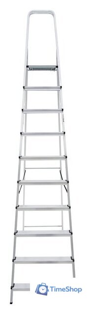 Лестница-стремянка Новая высота NV 111 алюминиевая 10 ступеней (1110110) - Изображение №3 — Интернет-магазин Time-Shop