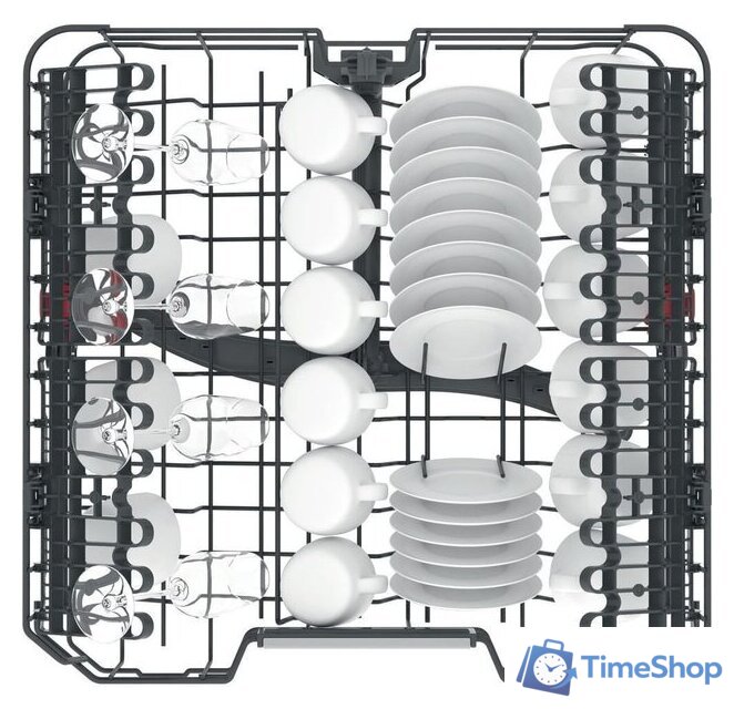 Встраиваемая посудомоечная машина Whirlpool WKCIO 3T133 PFE - Изображение №2 — Интернет-магазин Time-Shop