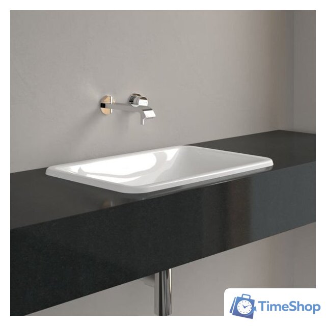 Умывальник Villeroy & Boch Loop&Friends 4A6500R1 - Изображение №2 — Интернет-магазин Time-Shop