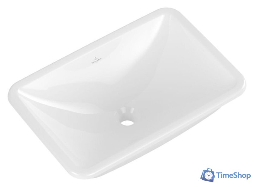 Умывальник Villeroy & Boch Loop&Friends 4A6500R1 - Изображение №6 — Интернет-магазин Time-Shop