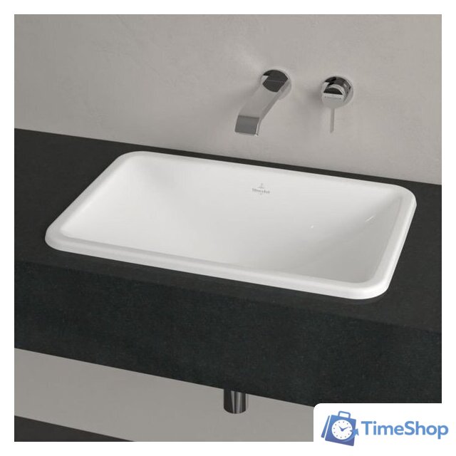 Умывальник Villeroy & Boch Loop&Friends 4A6500R1 - Изображение №3 — Интернет-магазин Time-Shop