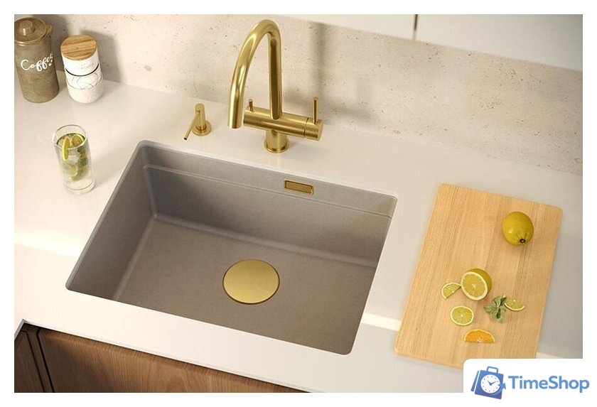 Кухонная мойка Quadron HQJ6045U1PVDG1U - Изображение №3 — Интернет-магазин Time-Shop