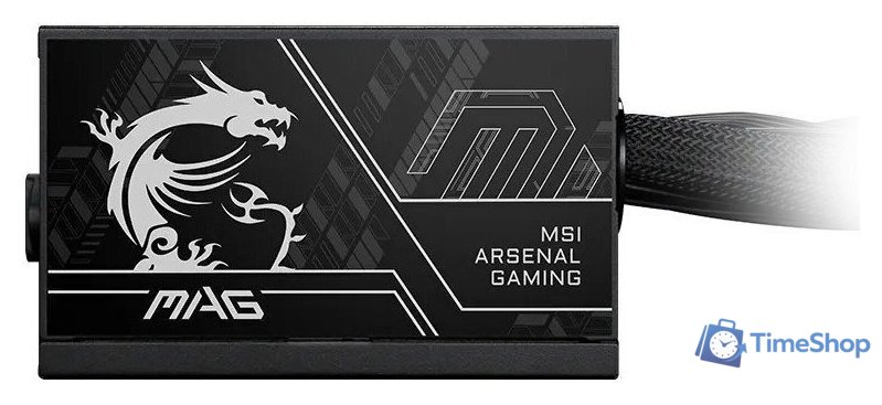 Блок питания MSI MAG A750BN PCIE5 II - Изображение №2 — Интернет-магазин Time-Shop
