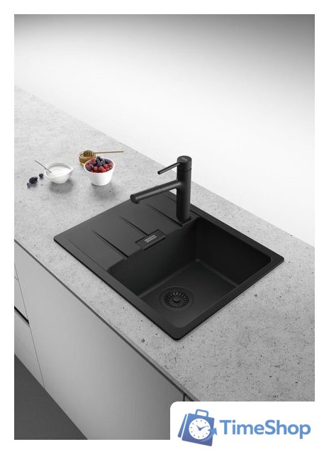 Кухонная мойка Franke Centro CNG 611-62 114.0757.388 (черный матовый) - Изображение №3 — Интернет-магазин Time-Shop