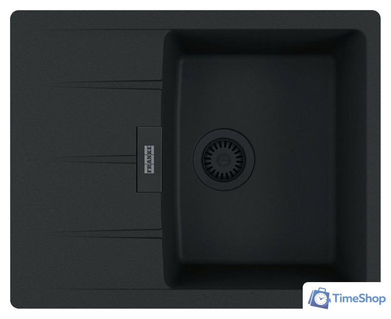 Кухонная мойка Franke Centro CNG 611-62 114.0757.388 (черный матовый) - Изображение №1 — Интернет-магазин Time-Shop