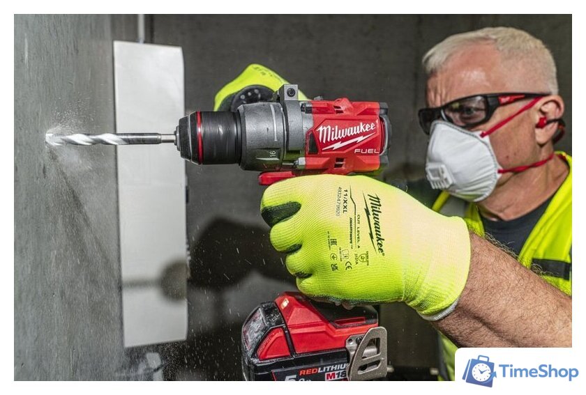 Ударная дрель-шуруповерт Milwaukee M18 FUEL M18FPD3-502X 4933479860 (с 2-мя АКБ, кейс) - Изображение №25 — Интернет-магазин Time-Shop