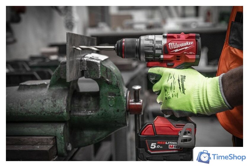 Ударная дрель-шуруповерт Milwaukee M18 FUEL M18FPD3-502X 4933479860 (с 2-мя АКБ, кейс) - Изображение №15 — Интернет-магазин Time-Shop