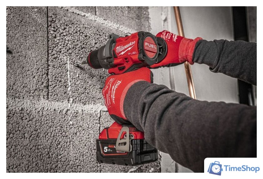 Ударная дрель-шуруповерт Milwaukee M18 FUEL M18FPD3-502X 4933479860 (с 2-мя АКБ, кейс) - Изображение №20 — Интернет-магазин Time-Shop