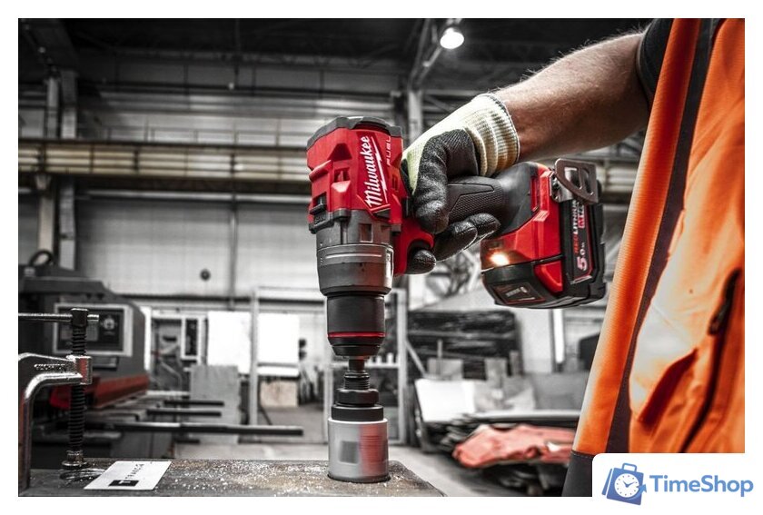 Ударная дрель-шуруповерт Milwaukee M18 FUEL M18FPD3-502X 4933479860 (с 2-мя АКБ, кейс) - Изображение №10 — Интернет-магазин Time-Shop