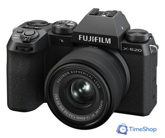 Беззеркальный фотоаппарат Fujifilm X-S20 Kit 15-45mm (черный) - Изображение №13 — Интернет-магазин Time-Shop