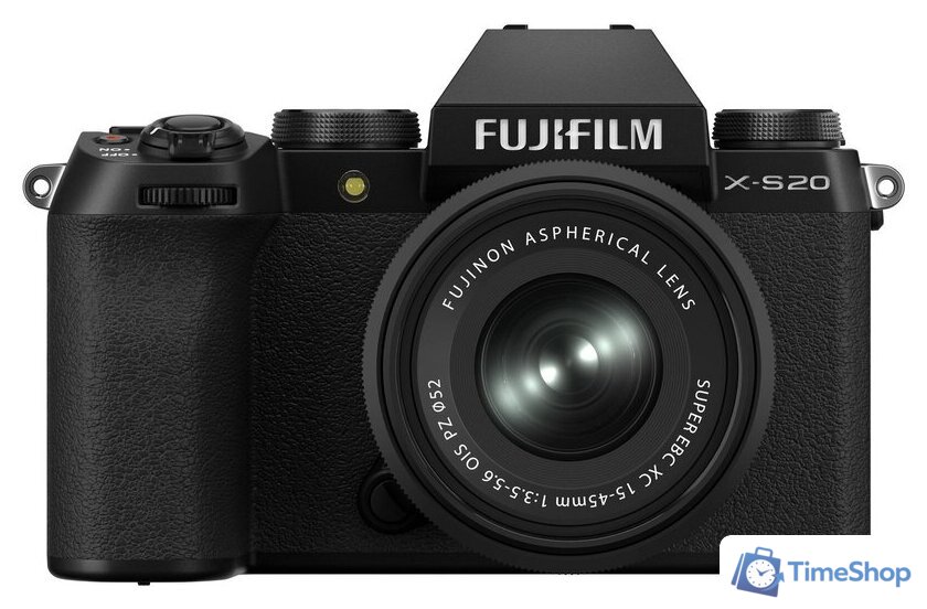 Беззеркальный фотоаппарат Fujifilm X-S20 Kit 15-45mm (черный) - Изображение №1 — Интернет-магазин Time-Shop