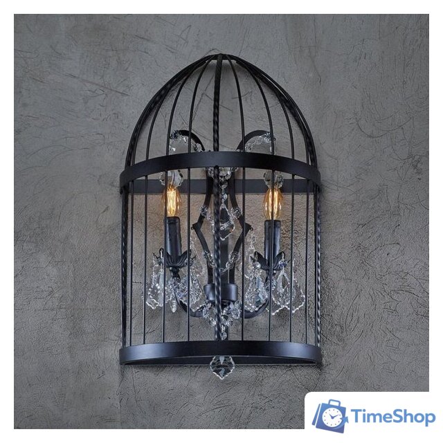 Бра LOFT IT Vintage Birdcage LOFT1891W - Изображение №2 — Интернет-магазин Time-Shop
