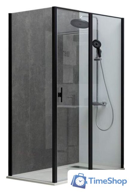 Душевой уголок Allen Brau Priority 120x90 304231 (черный браш) - Изображение №1 — Интернет-магазин Time-Shop