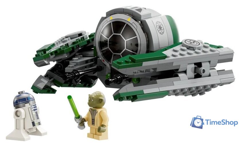 Конструктор LEGO Star Wars 75360 Джедайский истребитель Йоды - Изображение №3 — Интернет-магазин Time-Shop