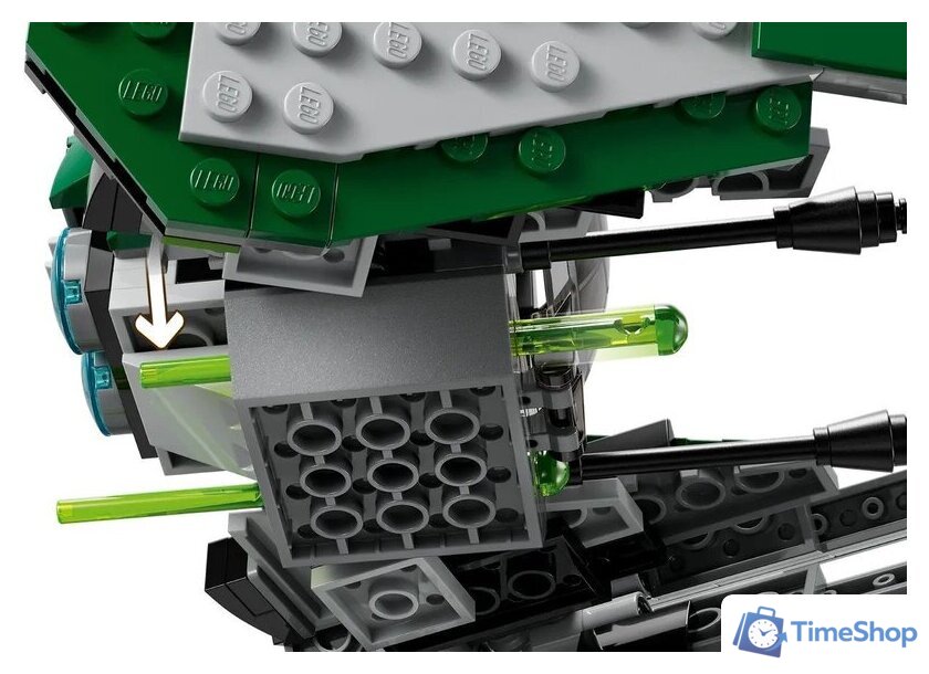 Конструктор LEGO Star Wars 75360 Джедайский истребитель Йоды - Изображение №6 — Интернет-магазин Time-Shop