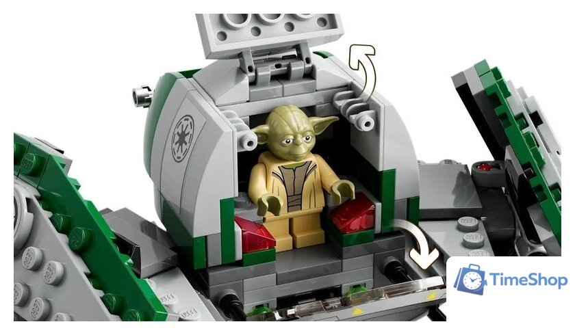 Конструктор LEGO Star Wars 75360 Джедайский истребитель Йоды - Изображение №5 — Интернет-магазин Time-Shop