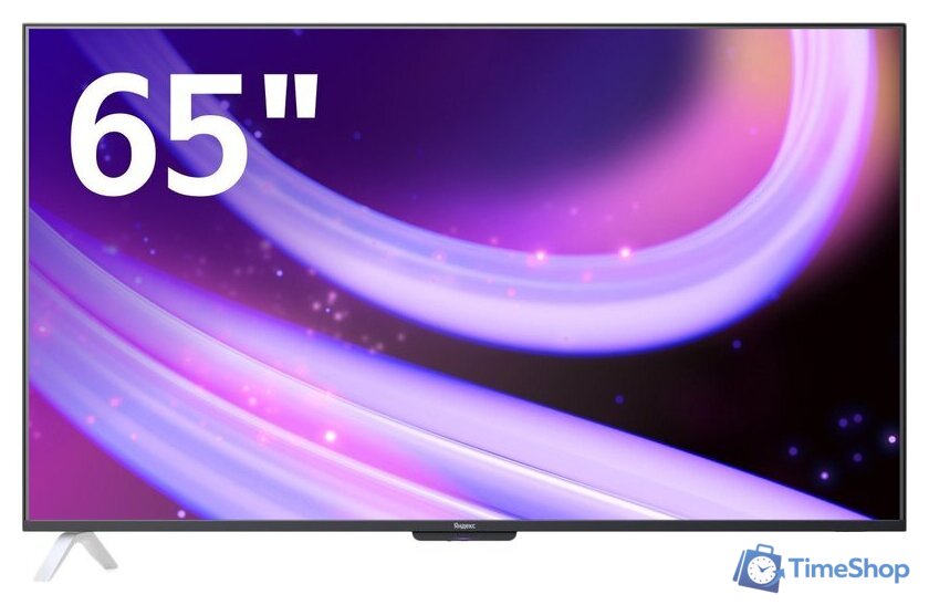 Телевизор Яндекс ТВ Станция QLED с Алисой 65 YNDX-00096 - Изображение №1 — Интернет-магазин Time-Shop