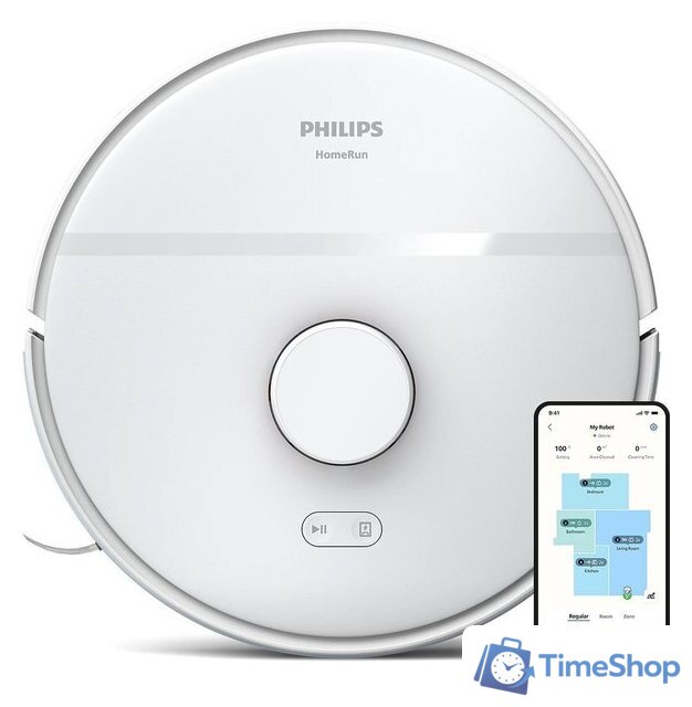 Робот-пылесос Philips HomeRun 2000 series Arctic White XU2000/20 - Изображение №1 — Интернет-магазин Time-Shop